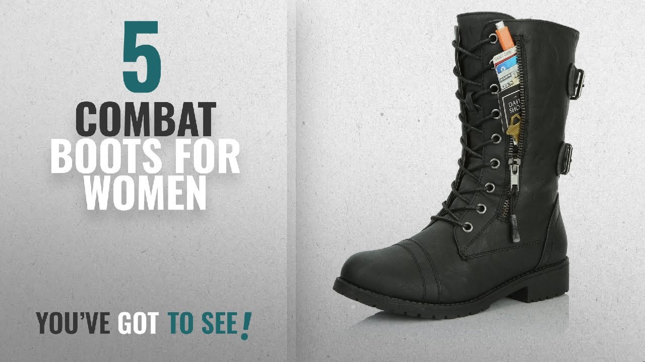 daily shoes womens military combat boots