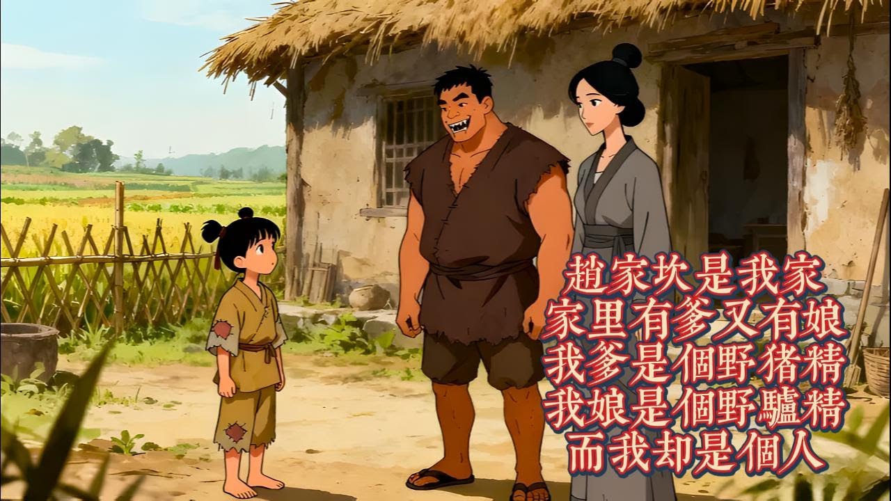 我叫趙秀秀，爹孃是野豬精與野驢精，我卻是凡人。六歲時爹孃被老道所殺，我隨老道上青雲山學道。下山後，我撿了被雷劈的 “黑狗” 小黑，又收服想吃我的蛇精憐月，三人同行闖蕩｜恐怖動漫｜懸疑動漫｜虐心動漫