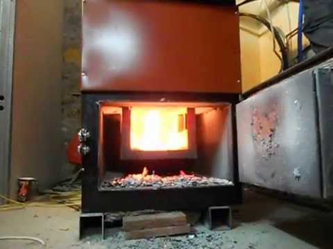 HOME MADE WOOD GASIFIER BOILER