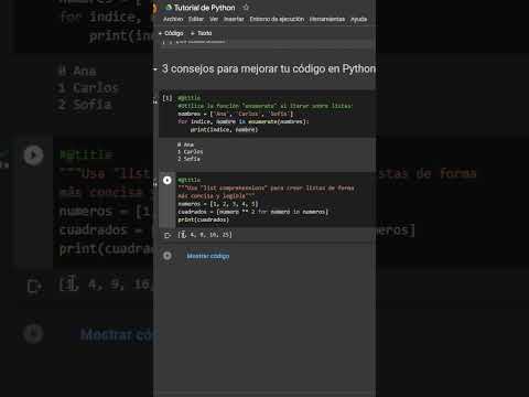 Consejos rápidos de Python para un Código más Eficiente y Limpio | Python 2023