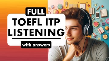 Full TOEFL ITP Listening Practice Test with Answers | TOEFL Exam Prep |  English Listening Practice