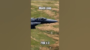 F15E x 3 in the Mach Loop #F15 #machloop #aviation
