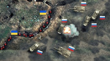 Russische TANKS vallen Oekraïense posities aan – Dan gebeurt dit!