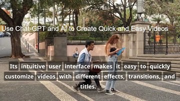 The Power of Chat-GPT and AI  - Accelerate Your Business - Create Quick and Easy Videos via VidMora