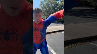 If Spider-Man was afraid of spiders 🕷️ #spiderman #shorts #comedy