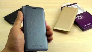 ОБЗОР: Оригинальный Чехол-Книжка Flip Wallet для Samsung Galaxy A3 (A310) 2016 года ОБЗОР: Оригинальный Чехол-Книжка Flip Wallet для Samsung Galaxy A3 (A310) 2016 года