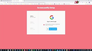 Screencastify - Video opnemen