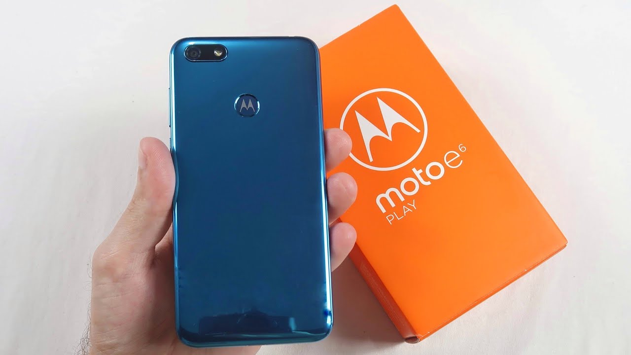 Moto E6 Play - Tirando da Caixa e Primeiras impressões - Unboxing - YouTube