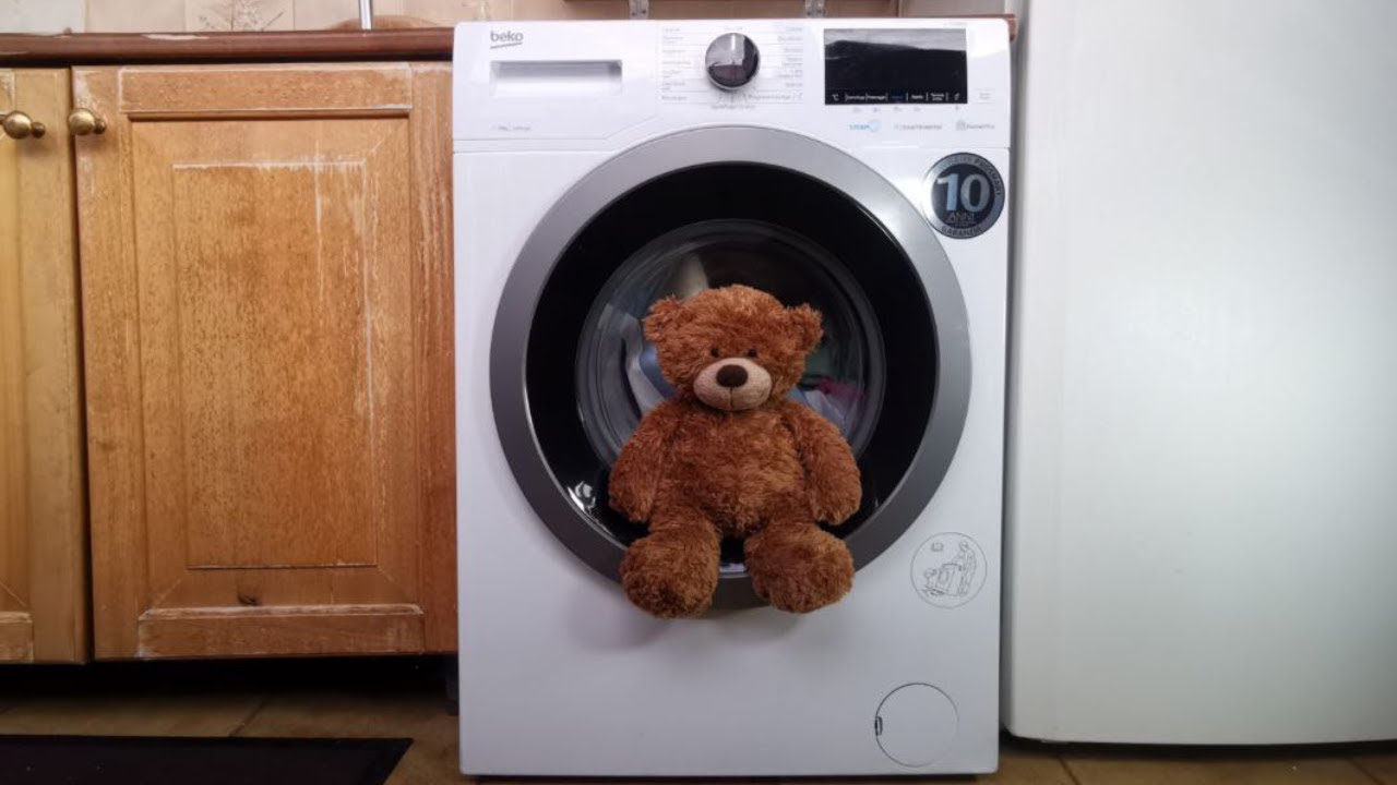 New Beko (WTY91436SI) washing machine, full cycle YouTube