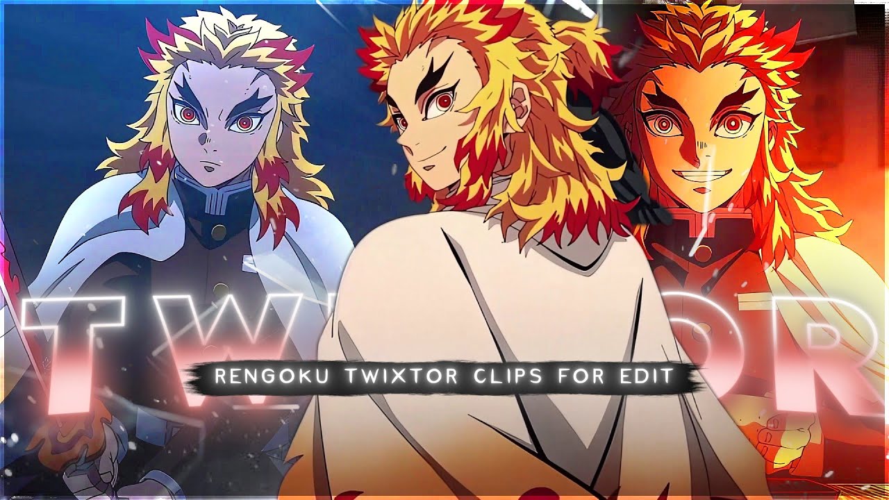 Rengoku🔥 | Smooth All Episodes Twixtor Pack 4K [Demon Slayer AMV] | Twixtor Pack
