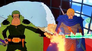 Zoro And Sanji Combo Attack 4K One Piece 1159