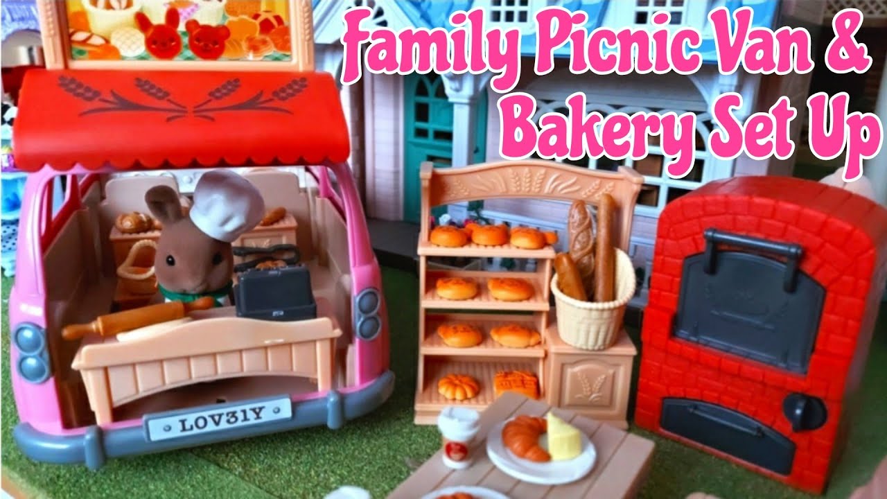 Sylvanian Families Calico Critters Assorted Bakery Pastries Set 