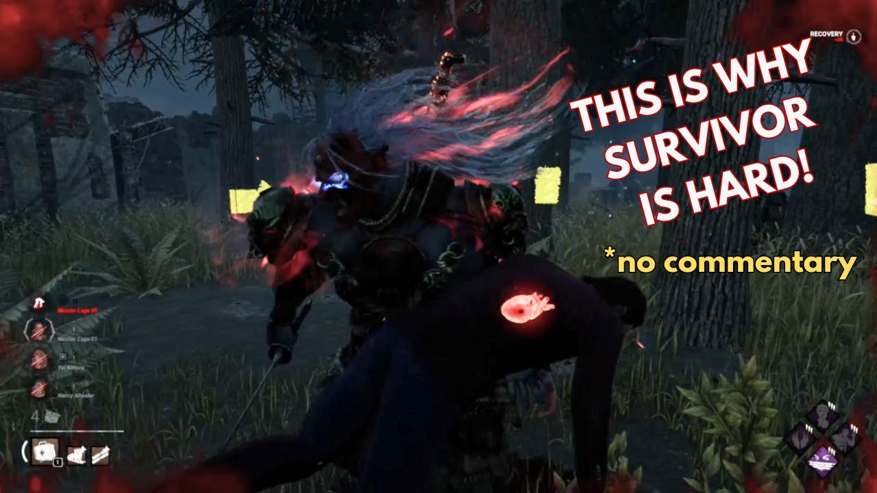 This is Why Survivor is Hard! / Dead By Daylight Survivor Gameplay / No ...