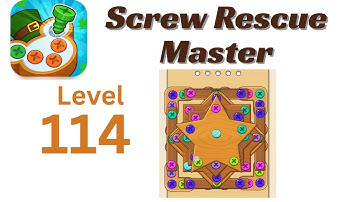 Screw Rescue Master Level 114 Walkthrough 🔩🧩 | Go Answer