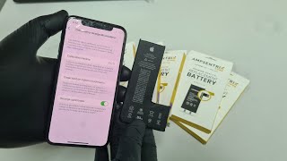 Cambio de batería iPhone 11 pro y 11 Pro max capacidad 100%