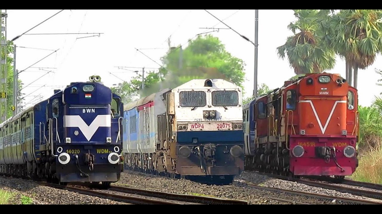 Lost DIESEL Trains of Eastern Railways Part1 ALCo & EMD Furious