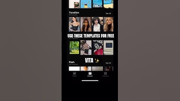 Aesthetic templates for FREE 😍 using VITA! #editing #tutorial #vita #capcut #inshot #videoediting