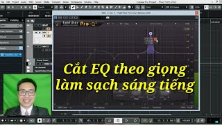 Cắt tần số EQ vocal - theo giọng, loại bỏ âm mũi, sáng vocal vst Fabfilter trên Cubase 10 + screenshot 1