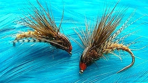 Tying a Cinnamon & Brown Emerger Caddis by Davie McPhail.