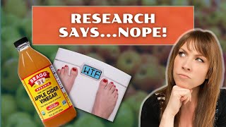 Weight Loss and Apple Cider Vinegar | Dietitian Reveals the Truth | PART 1