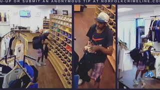 Norfolk business burglary caught on tape