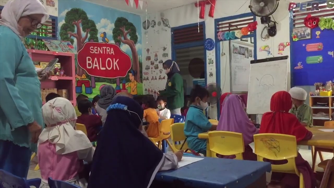 Ubur Ubur dari Kertas Origami Paud Mawar Manggarai Nasya Noviany
