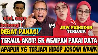 Debat Panas Termul Akut Vs Farlok Diperlihatkan Data Tetap Saja Hidup Jokowi Wkwkwk