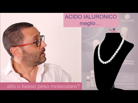 Video: Differenza Tra Ialuronato Di Sodio E Acido Ialuronico