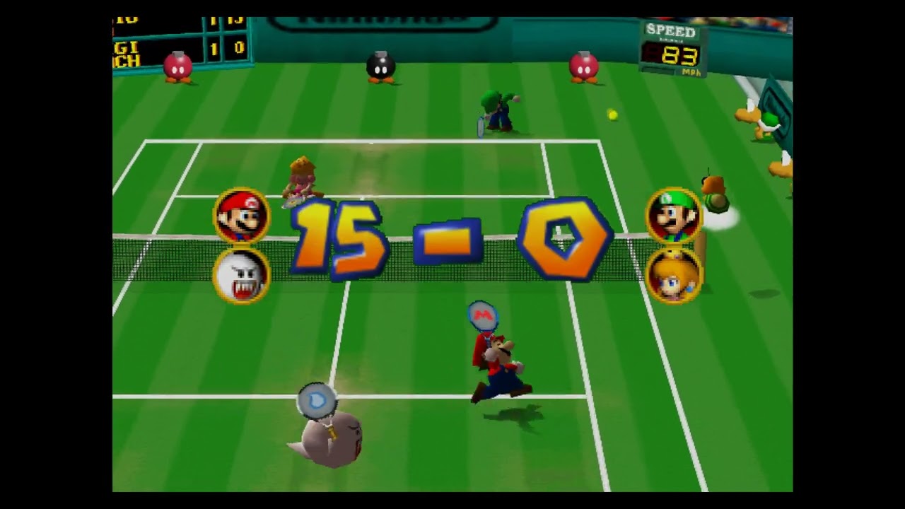 Mario Tennis 64 Virtual Console on Dolphin Netplay