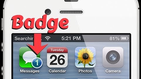 Customize Badge Norification on iPhone, IPod Touch, & iPad - Cydia Tweak