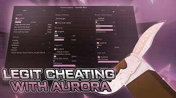LEGIT CHEATING with PROJECT AURORA | Counter Blox Script