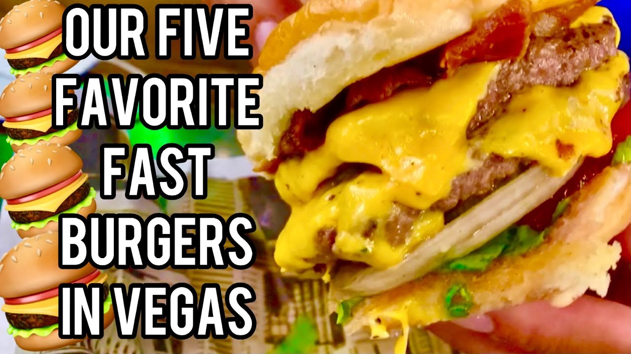 🍔 Best FAST Burgers in Las Vegas 2022 🍔 YouTube