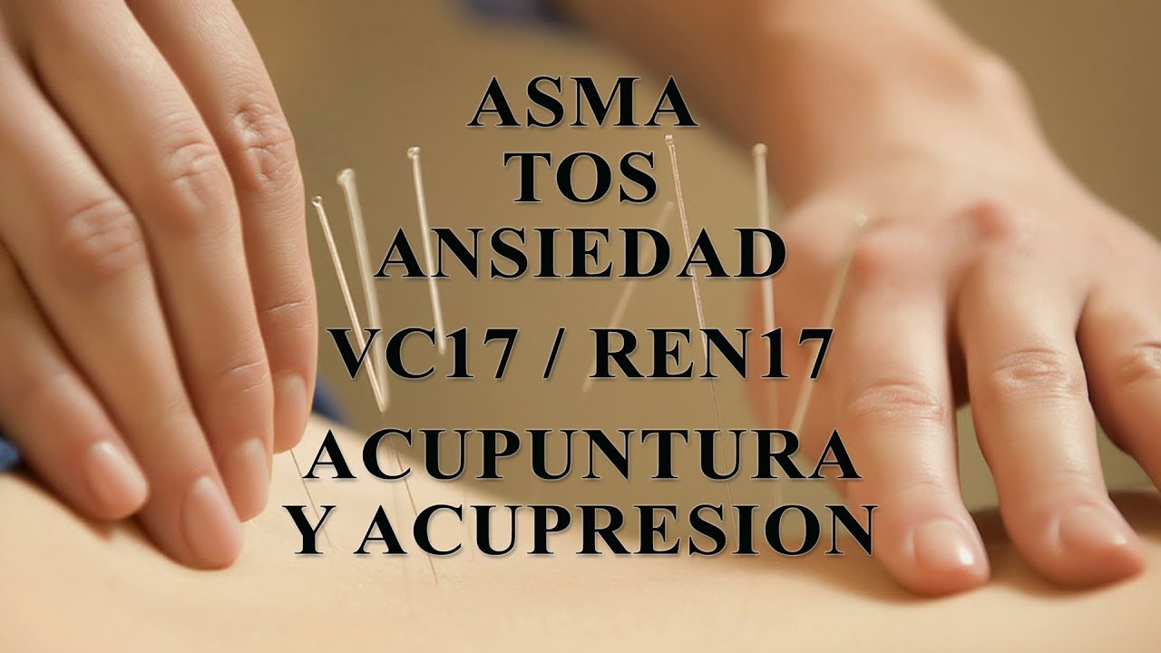 puntos de acupuntura para aliviar la tos