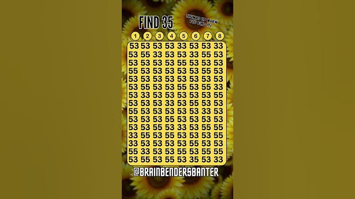 Only 1 Percent Can Find 35 Fast! #shorts