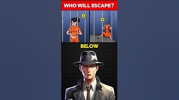 Who will escape the jail? #quiz #riddle #riddleoftheday #viral #shorts #brainteasers