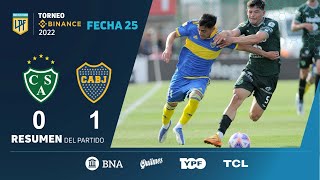 #TorneoBinance | Fecha 25 | resumen de Sarmiento - Boca