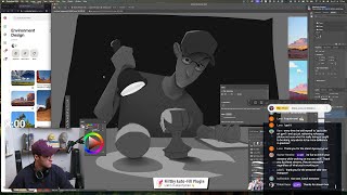 Stylized art study and chatting! ✏️