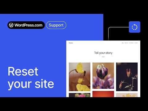 WordPressサイトのリセットを考えていますか？まずはこの動画をご覧ください！