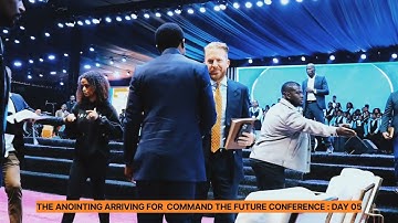 The Anointing arriving at command the future conference #PR JESSICA KAYANJA, PR MICHAEL OROKPO, 