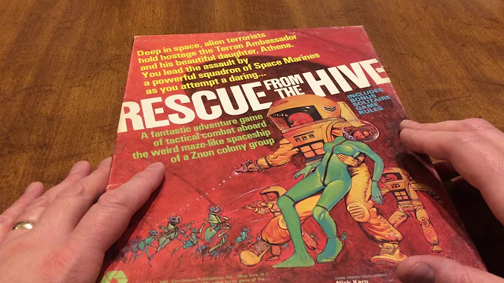 Unboxing, Escape From The Hive, designed by Nick K...