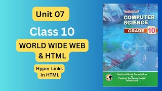 Hyper Links In HTML | Computer Science Class 10 Chapter 7 | Anchor Tag In HTML