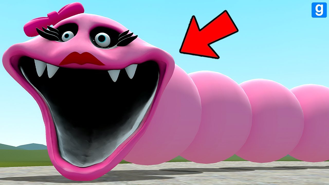 WHAT IF MOMMY BECOMES HUNGRY MOMMY WORM FOR ROBLOX In Garry's Mod!