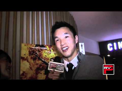 Wesley Chan of Wong Fu at world premiere screening...