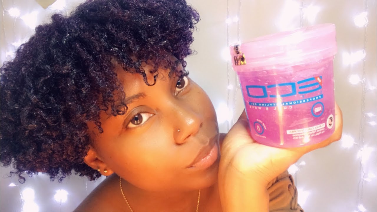 I tried ECO styler gel curl and wave to define my 4c hair curls | Britney  George - YouTube