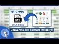 XtraCSV: Convert CSV to Excel, JSON, XML, SQL & 30+ Formats in 1 Click! | Reseller Rights
