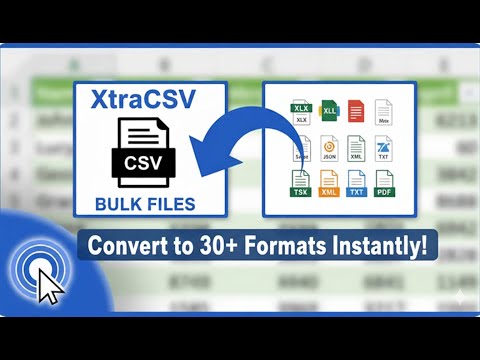 XtraCSV: Convert CSV to Excel, JSON, XML, SQL & 30+ Formats in 1 Click! | Reseller Rights