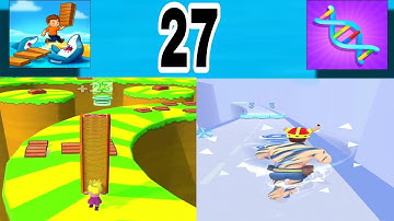 Shortcut Run VS DNA Evolution 3D : GameplayWalkthrough All Levels ( part 27)