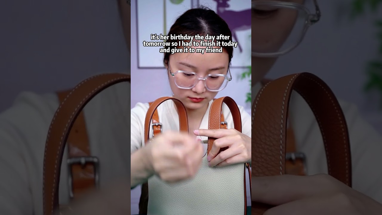 Handcrafted leather carry bag in high quality leather, different color options, do you love it?🥰