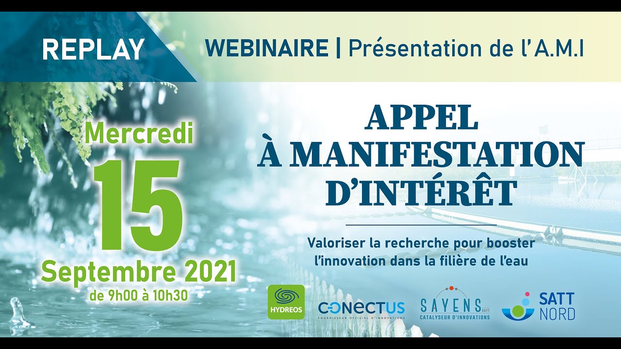 WEBINAIRE | Présentation de l'Appel à Manifestation d'Intérêt - Partie 1