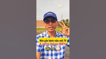 Đất nền gần bệnh viện mới Trà Vinh #bdstravinh #batdongsan #nhàđấttràvinh